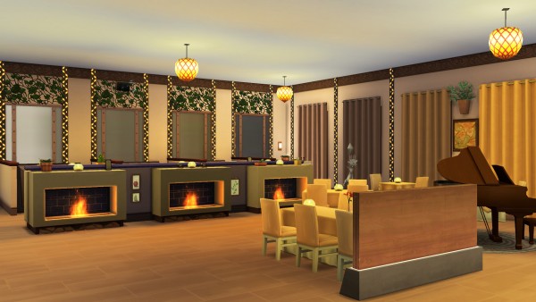  Mod The Sims: Restaurant Delissimo (No CC) by Brinessa