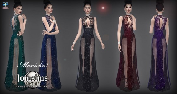  Jom Sims Creations: Marieka dress