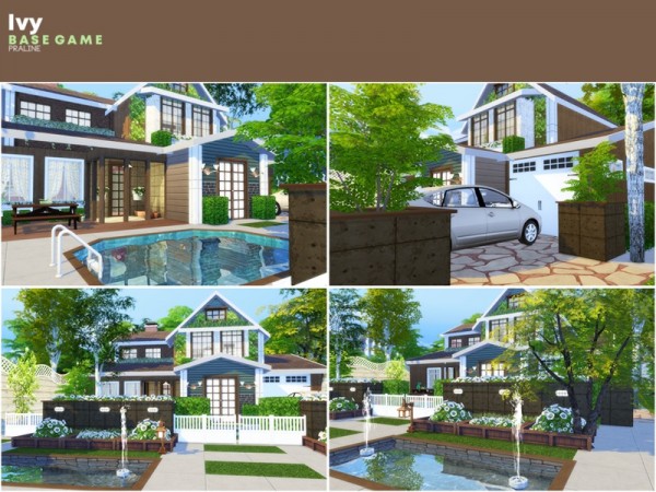  The Sims Resource: Ivy house by Pralinesims