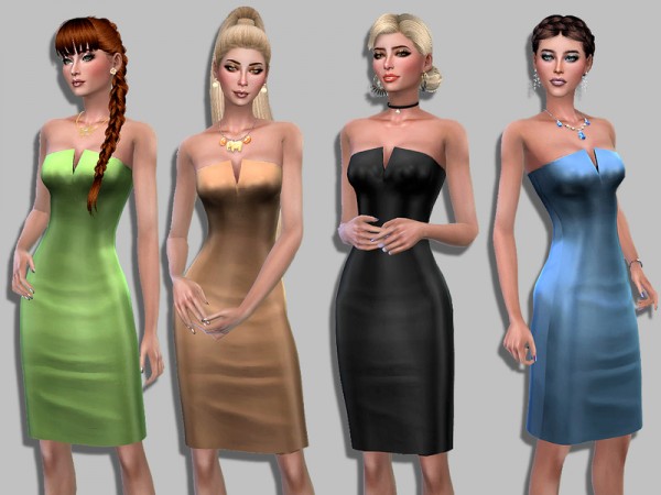  The Sims Resource: Sophie dress by Simalicious