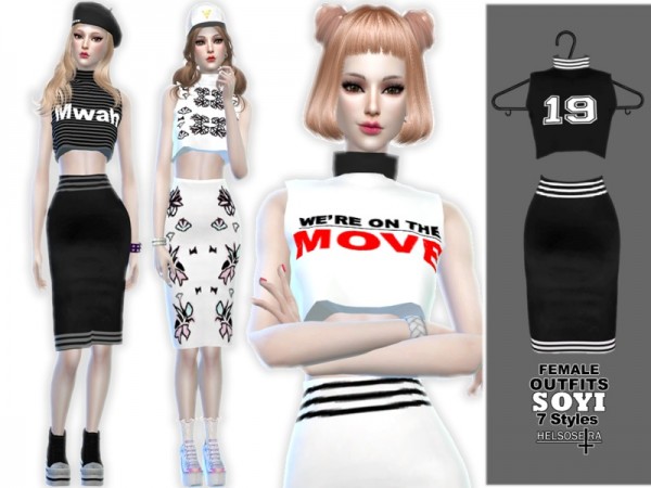  The Sims Resource: SOYI Outfit by Helsoseira