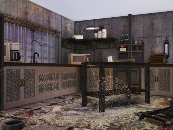  The Sims Resource: Abandoned House 2 by MychQQQ