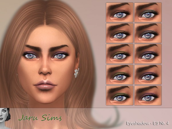  The Sims Resource: Eyeshadow ES Nr. 4 by Jaru Sims