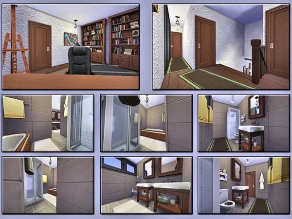  The Sims Resource: Dazzling White house by  matomibotaki