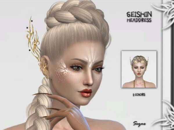  The Sims Resource: Seishin Headdress by Suzue