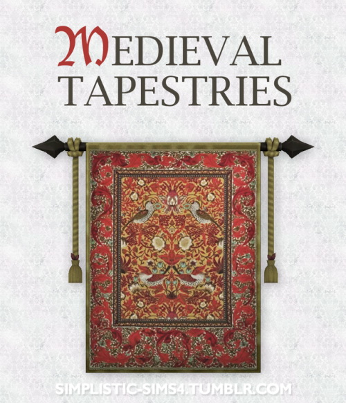  Simplistic: Medieval Tapestries