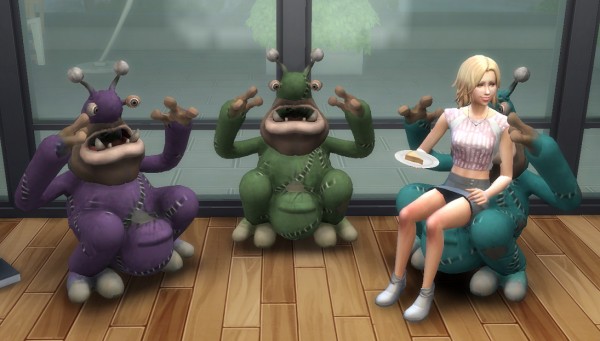  Simsworkshop: Monstrous Chair by BigUglyHag