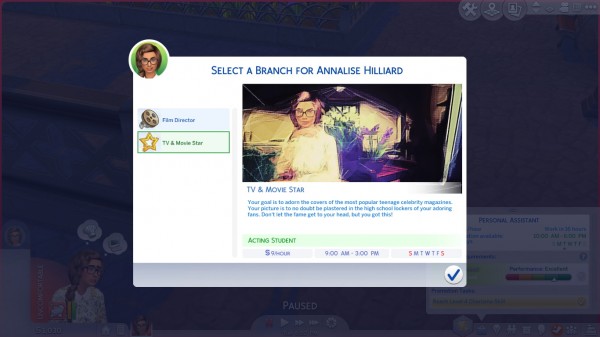  Mod The Sims: Filmmaker Career by kittyblue