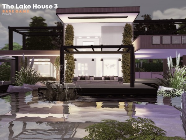  The Sims Resource: The Lake House 3 by Pralinesims