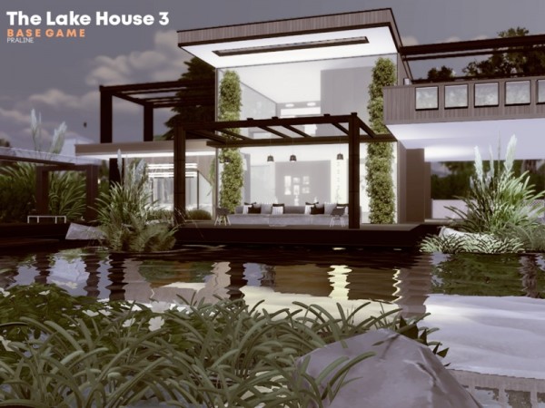  The Sims Resource: The Lake House 3 by Pralinesims
