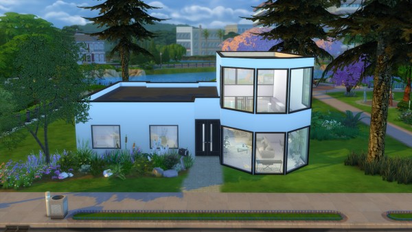  Models Sims 4: Modern house