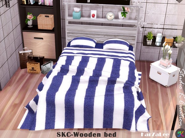  Studio K Creation: Wooden bed