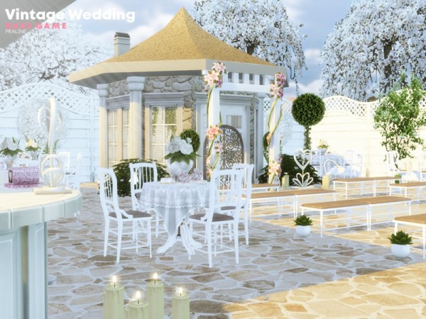  The Sims Resource: Vintage Wedding by Pralinesims
