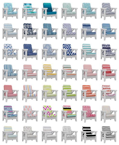  Simplistic: Jony Outdoor Sofa and Chair