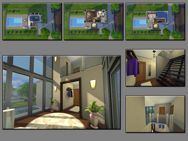  The Sims Resource: Glass Ston and Steel by matomibotaki