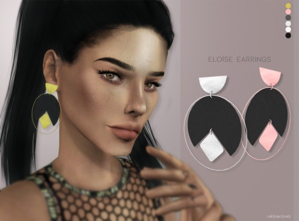  Merakisims: Eloise earrings