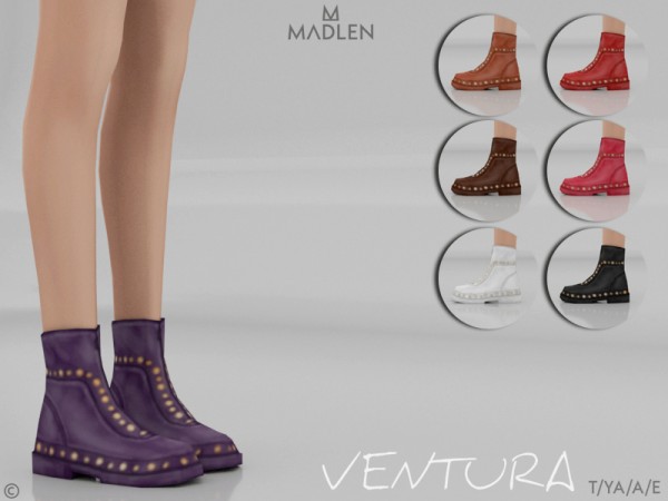  The Sims Resource: Madlen Ventura Boots by MJ95