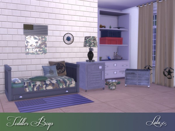  The Sims Resource: Toddler Boys Bedroom by Lulu265