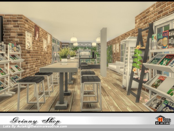  The Sims Resource: Grinny Shop by Autaki