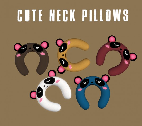  Leo 4 Sims: Cute neck pillow