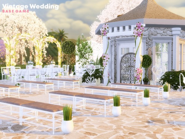  The Sims Resource: Vintage Wedding by Pralinesims