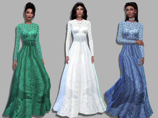  The Sims Resource: Cathy wedding by Simalicious