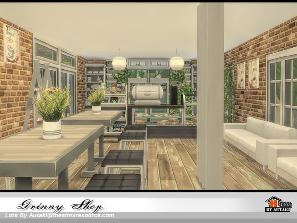  The Sims Resource: Grinny Shop by Autaki