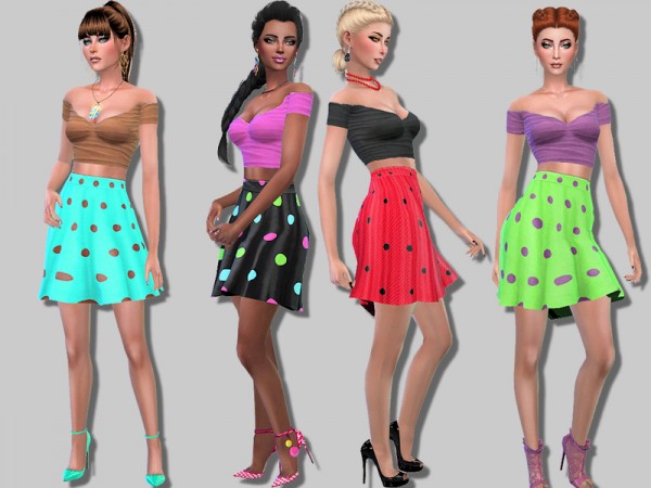  The Sims Resource: Vanina dress by Simalicious