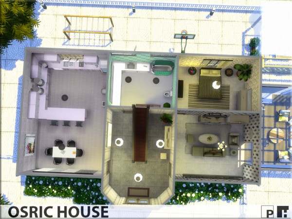  The Sims Resource: Osric House by Pinkfizzzzz