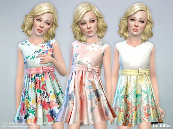  The Sims Resource: Designer Dresses Collection P103 by lillka