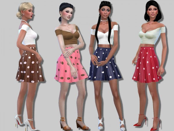  The Sims Resource: Vanina dress by Simalicious