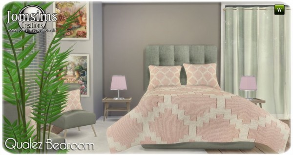  Jom Sims Creations: Qualez bedroom