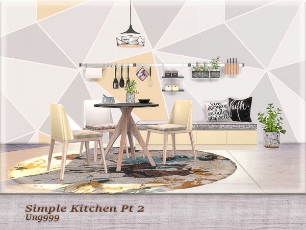  The Sims Resource: Simple Kitchen Pt.2 by ung999