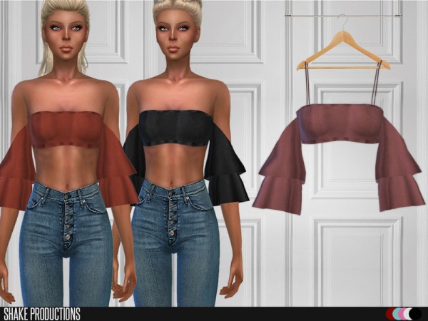  The Sims Resource: ShakeProductions Blouse 127
