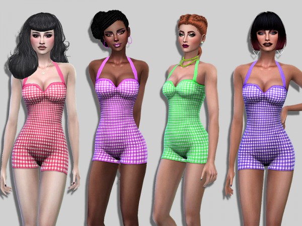  The Sims Resource: Carole Anne swimsuit by Simalicious