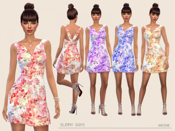  The Sims Resource: Sunny Days dress by Paogae