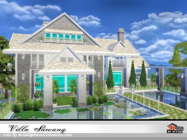  The Sims Resource: Villa Sawang by Autaki