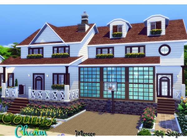  The Sims Resource: Mercer house by Degera