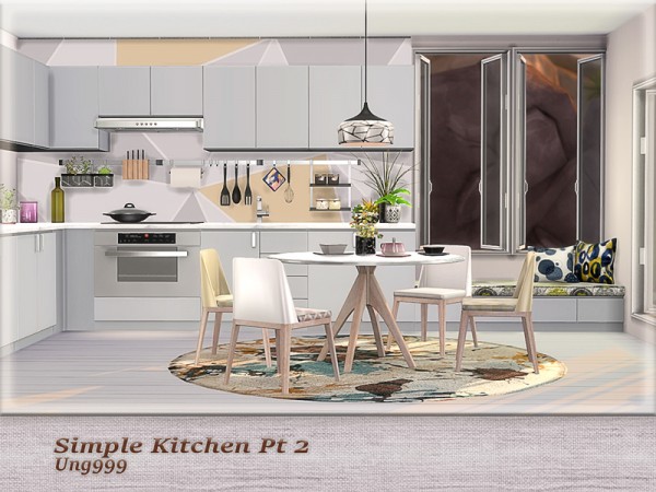  The Sims Resource: Simple Kitchen Pt.2 by ung999