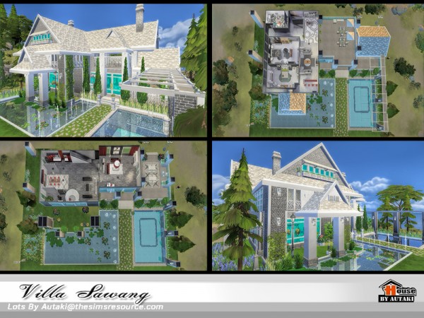  The Sims Resource: Villa Sawang by Autaki