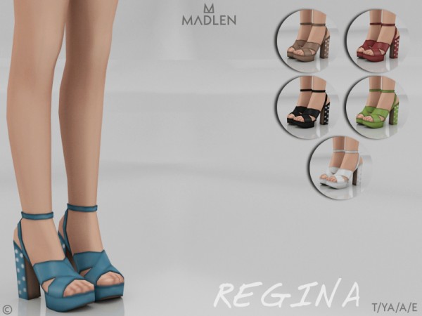  The Sims Resource: Madlen Regina Shoes by MJ95