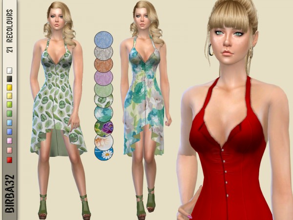 The Sims Resource: Summer open dress by Birba