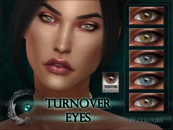  The Sims Resource: Turnover Eyes by RemusSirion