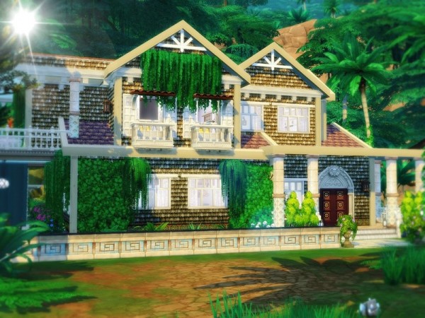  The Sims Resource: In The Middle Of Jungle house by MychQQQ