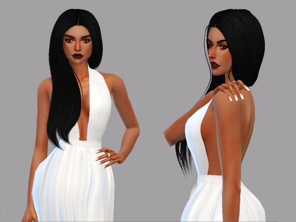  The Sims Resource: Selene Dress recolor by LYLLYAN
