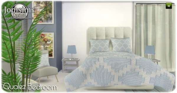  Jom Sims Creations: Qualez bedroom