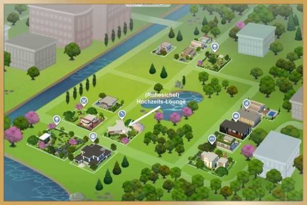  Blackys Sims 4 Zoo: Wedding Lounge by Schnattchen