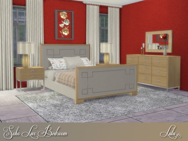  The Sims Resource: Soho Lux Bedroom by Lulu265