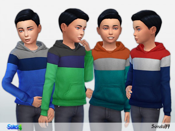  The Sims Resource: Boy top 27 by Sonata77