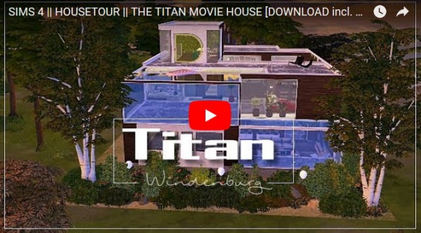  Ideassims4 art: House tour Titan